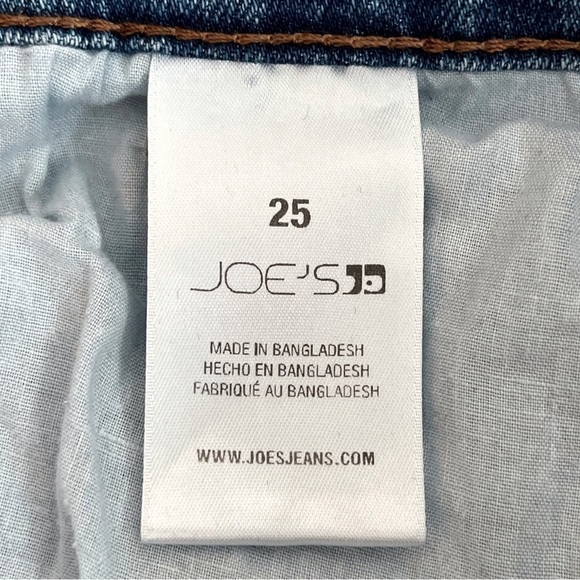 Joe’s Jeans Tomboy Slim Jean in Bibiana High Waisted Distressed Ankle Cropped - Picture 10 of 17